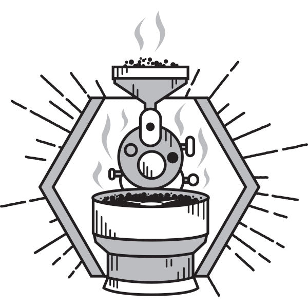Vector Fresh Roasting Icon-Small Batch Coffee-Marea Coffee